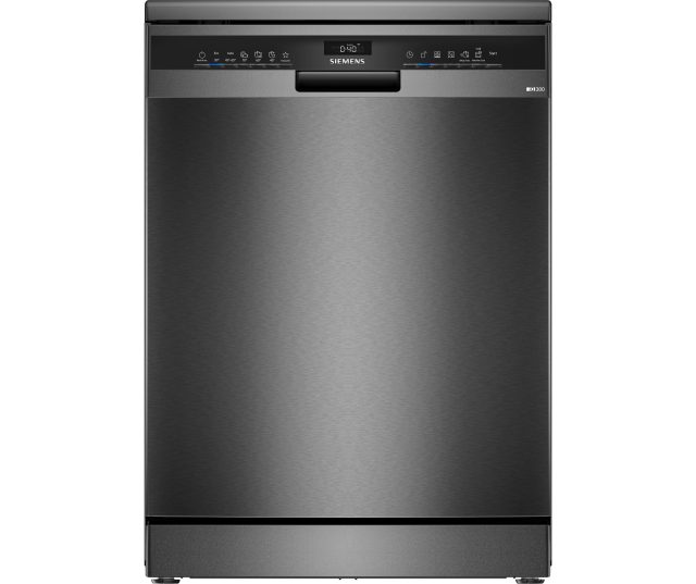 Siemens SN23EC22AE vrijstaande vaatwasser - blacksteel