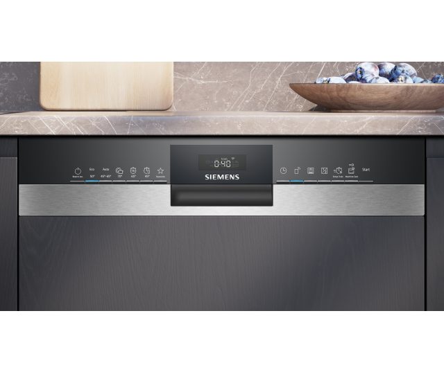 Siemens SN53ES04TE inbouw vaatwasser - half geintegreerd