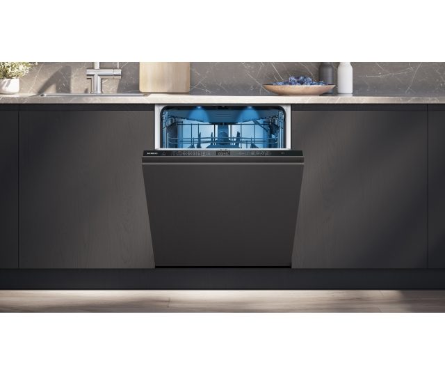 Siemens SN65EX12CE inbouw vaatwasser met besteklade