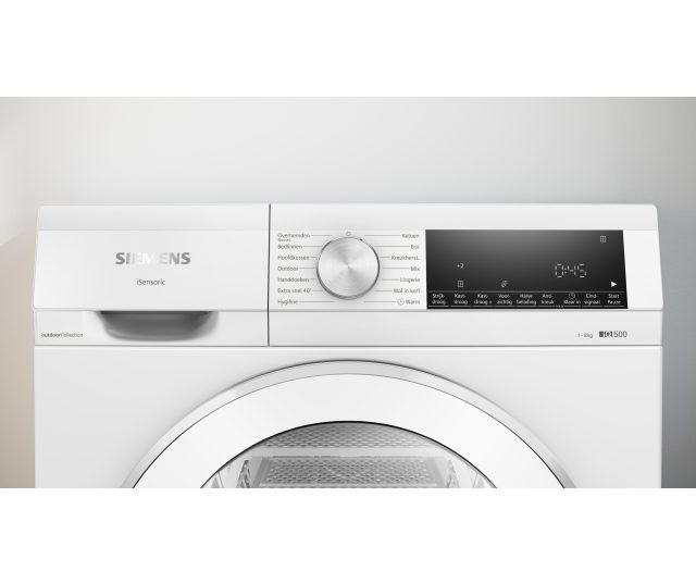 Siemens WQ33G1DENL vrijstaand droger - Wit