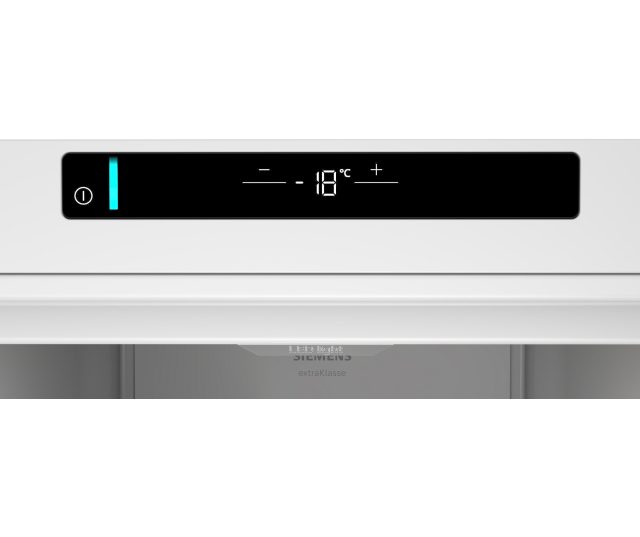Siemens GS51NEWCM interieur met BigBox laden en ijsgemakfunctie met ijs en desserts