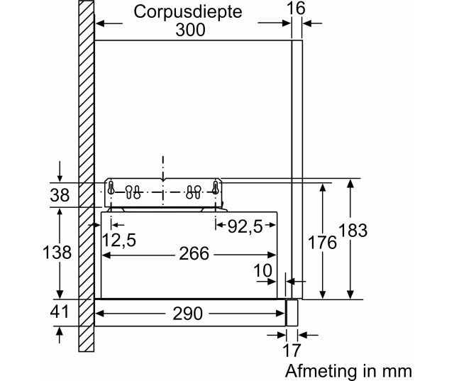 Siemens LI63LB526 afzuigkap - LED verlichting