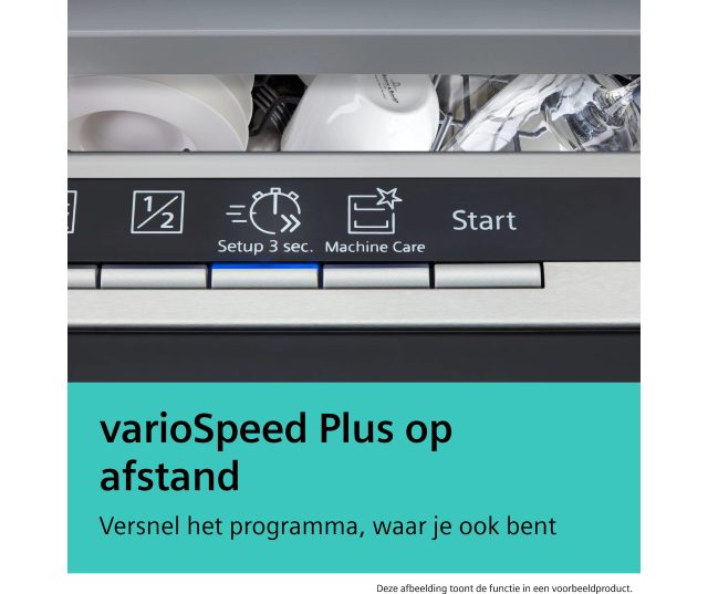 Siemens SX63EX23BE vaatwasser - Kuip van roestvrijstaal