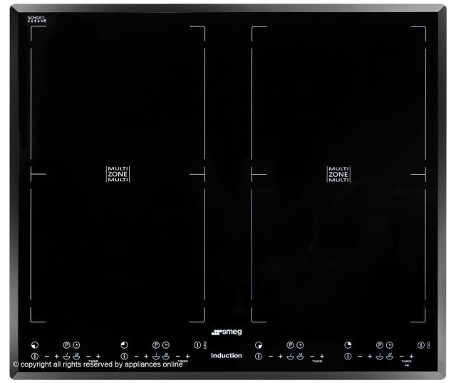 Smeg SIM62B inductie kookplaat