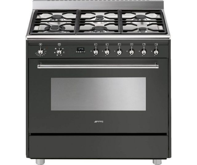Smeg DS96MFA7 fornuis antraciet