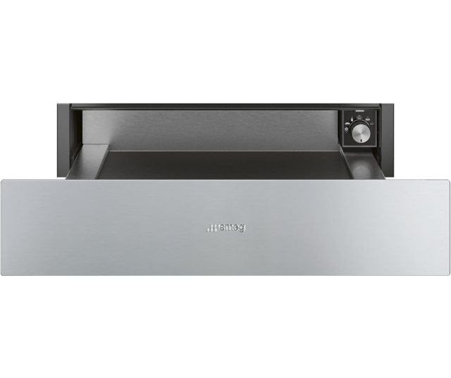 Smeg CPR315X inbouw warmhoudlade - 15 cm hoog