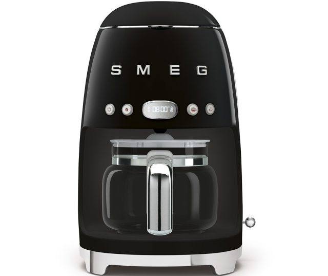 Smeg DCF01BLEU koffiemachine zwart