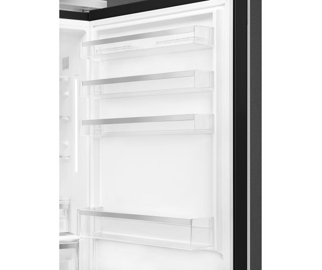 Smeg FA490RBL5 koelkast - zwart - Portofino