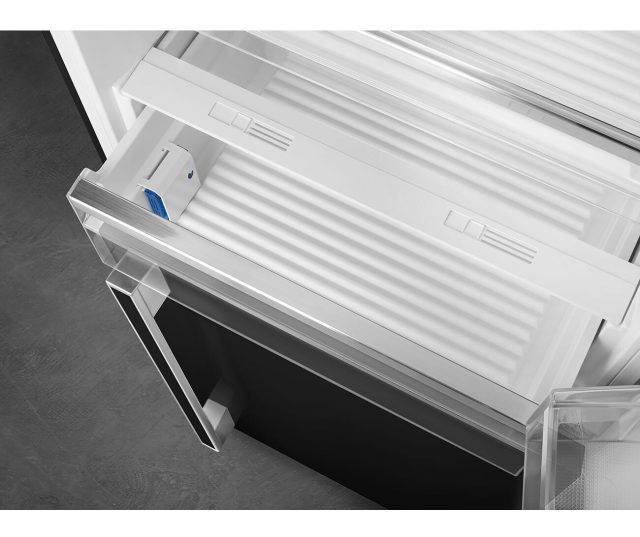 Smeg FA490RBL5 koelkast - zwart - Portofino