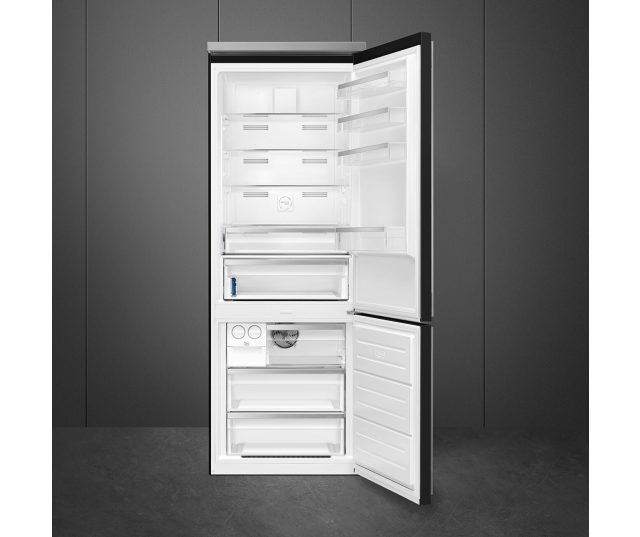 Smeg FA490RBL5 koelkast - zwart - Portofino