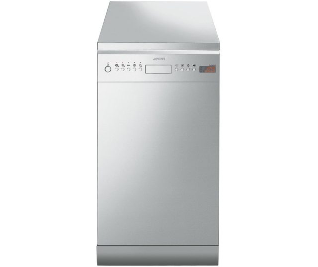 Smeg LSA4525X smalle vaatwasser rvs - 45 cm. breed