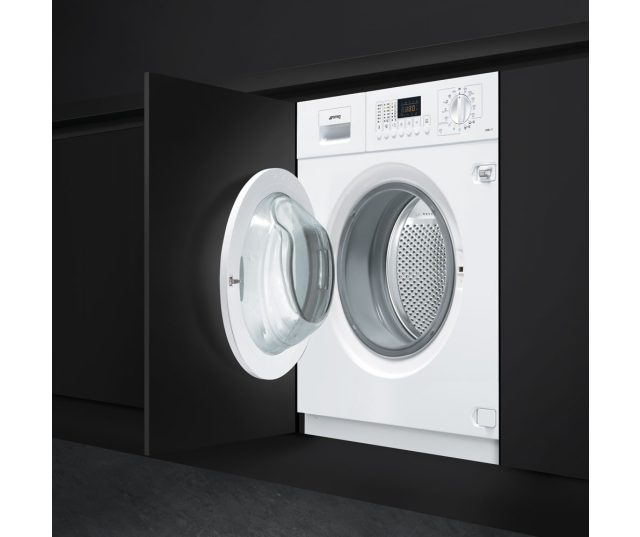 Smeg LSTA147 inbouw was/droogcombinatie