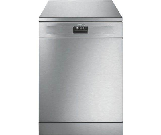 Smeg LVS533XIN vrijstaande vaatwasser rvs - besteklade