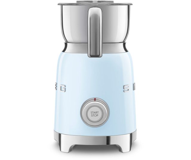 De Smeg MFF01PBEU melkopschuimer is voorzien van verschillende standen