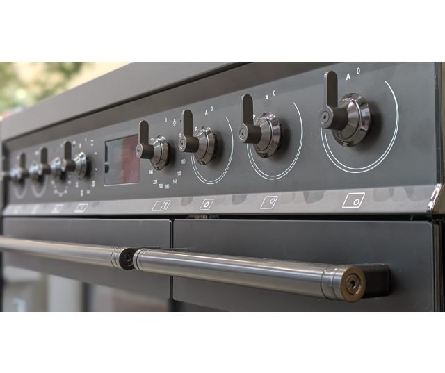 Smeg C92IPN2 inductie fornuis - mat zwart - dubbele oven