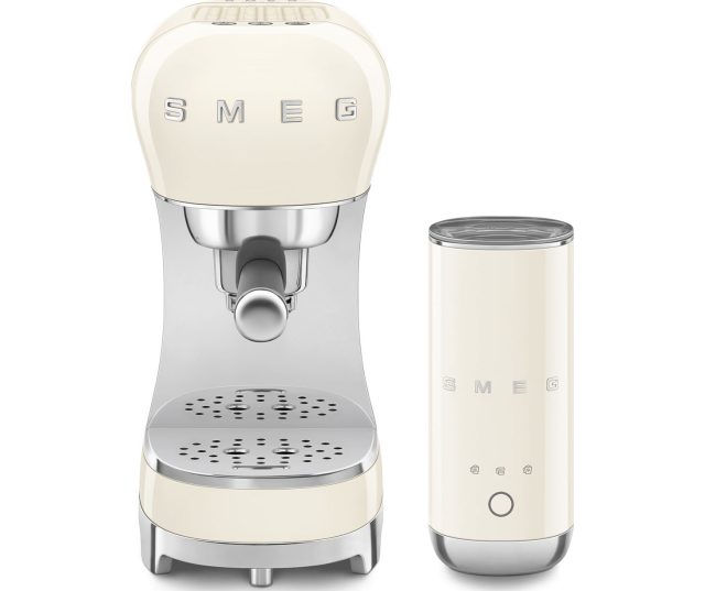 Smeg ECF12CREU koffiemachine - Creme