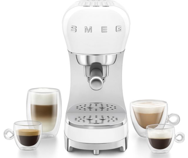 ECF12WHEU Smeg koffiemachine - Wit