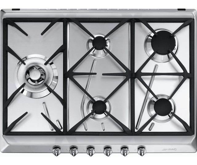 Smeg GKE755-1NLK inbouw kookplaat