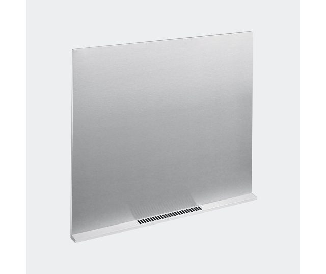 De onderzijde van de Smeg KIT90X9-1 is dikker en beschikt over gleuven voor afvoer van de warmte van de oven