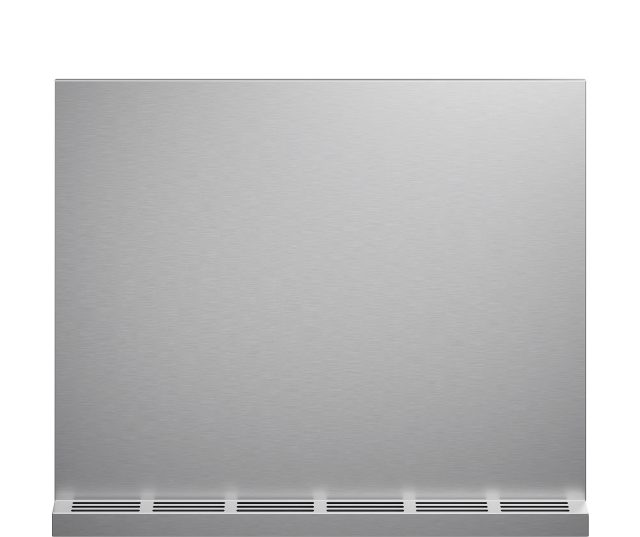 Smeg KITC9X9-1 achterwand roestvrijstaal - 90 x 75 cm.