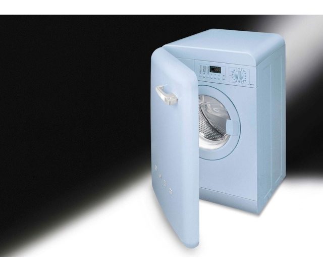 Smeg LBB14PB-2 wasmachine blauw