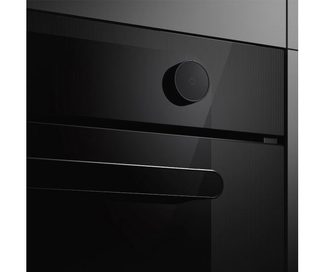 Smeg SF6201TB oven detail bedieningspaneel met ronde draaiknop bovenaanzicht