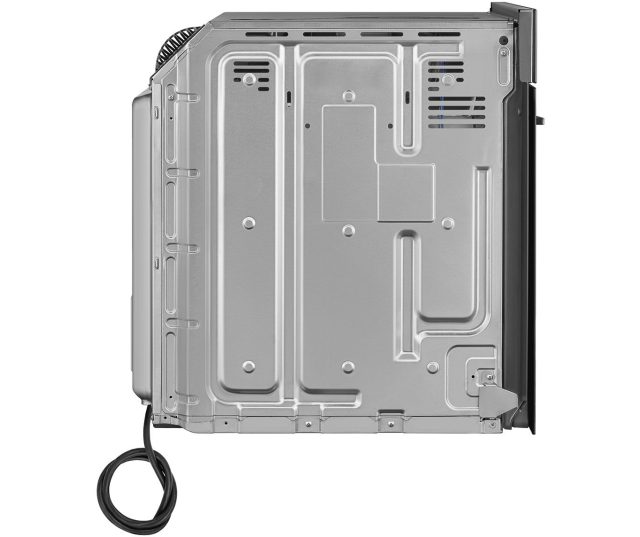 Smeg SO6102M2B3 magnetron combi, zijprofiel interne constructie en gaswegen