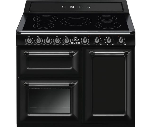 Smeg TR103IBL zwart inductie fornuis
