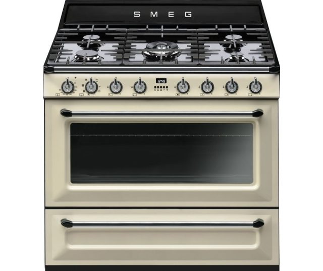 Smeg TR90CNLK9 fornuis creme