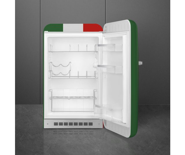 Smeg FAB10HRDIT5 koelkast tricolore - rechtsdraaiend