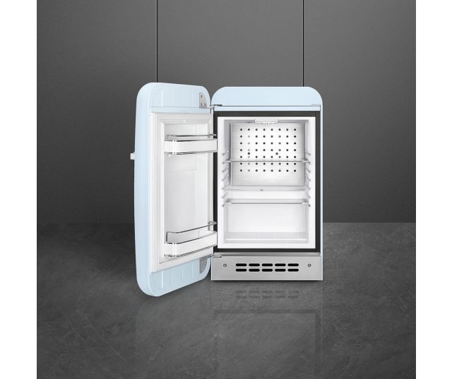 Smeg FAB5LPB5 minibar koelkast - pastelblauw - linksdraaiend