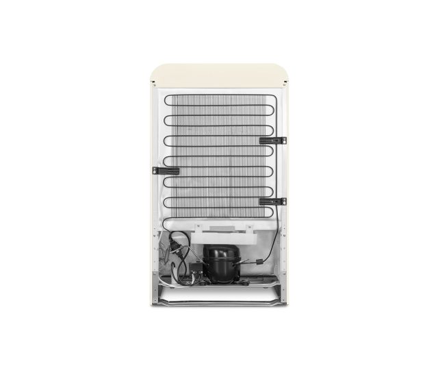 Smeg FAB10HLCR5 koelkast creme - linksdraaiend - achterzijde