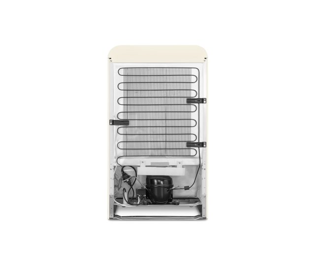 Smeg FAB10LCR5 koelkast creme - linksdraaiend - achterkant