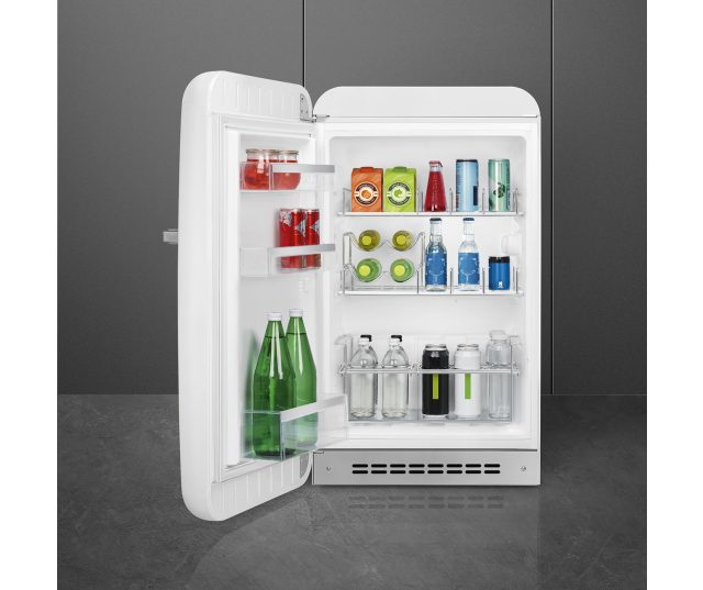 Smeg FAB10HLWH5 koelkast wit - linksdraaiend