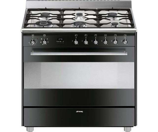 Smeg SNL916MFN fornuis zwart