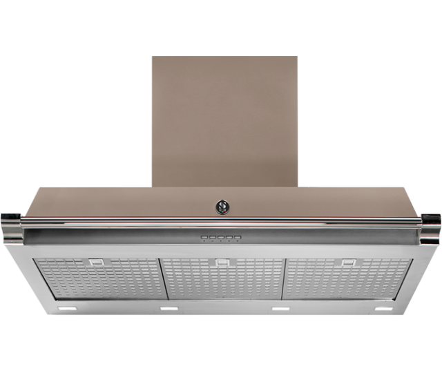 Steel AKL90 wand afzuigkap - Ascot - 90 cm. breed