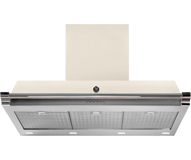 Steel AKL90 wand afzuigkap - Ascot - 90 cm. breed
