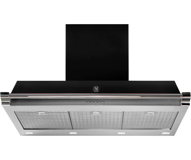 Steel AKL90 wand afzuigkap - Ascot - 90 cm. breed