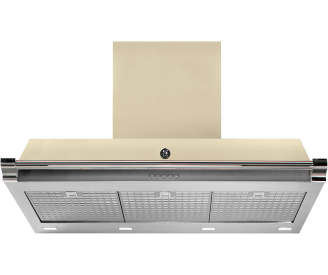 Steel AKL90 wand afzuigkap - Ascot - 90 cm. breed