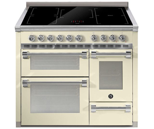 STEEL ASCOT AQ10SFF-5FI CREMA fornuis - 100 cm breed