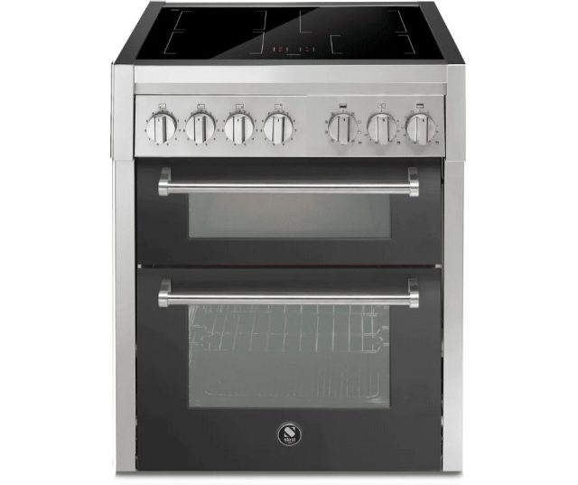 STEEL GENESI GQ7SF-4I ANTRACIET fornuis - 70 cm breed