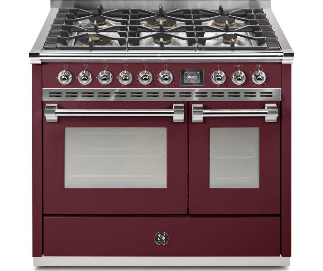 STEEL ASCOT AQ10SF-6W BR fornuis - 100 cm breed