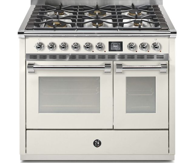 STEEL ASCOT AQ10SF-6W NA fornuis - 100 cm breed