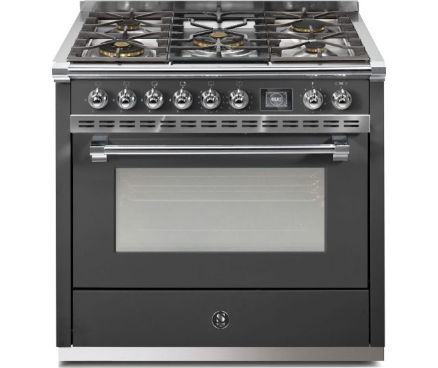 STEEL ASCOT AQ9S-4M AN fornuis - 90 cm breed