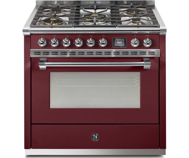 STEEL ASCOT AQ9S-4M BR fornuis - 90 cm breed