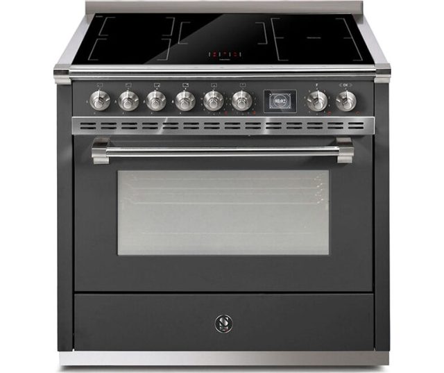 ASCOT AQ9S-5FI AN STEEL fornuis - Inductie
