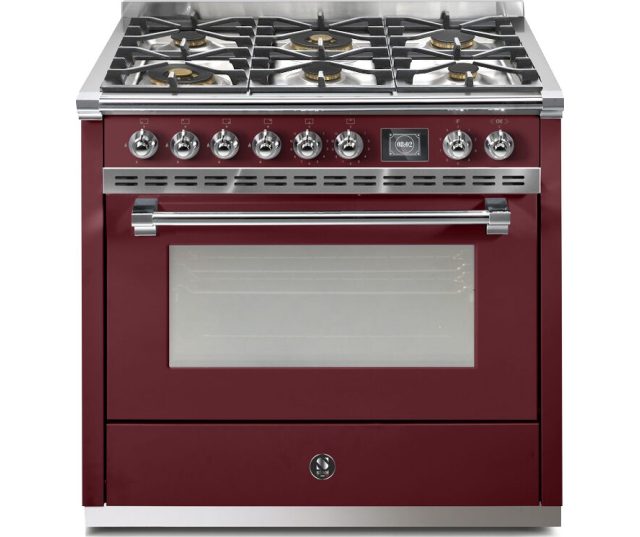 STEEL ASCOT AQ9S-6W BR fornuis - 90 cm breed