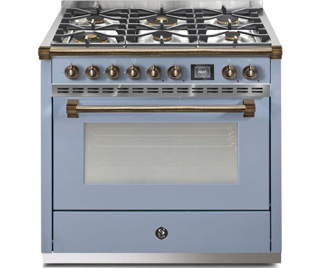 fornuis STEEL ASCOT AQ9S-6W CE - 90 cm breed