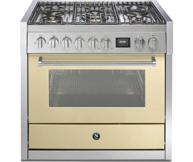 STEEL GENESI GQ9S-4M CR fornuis - 90 cm breed