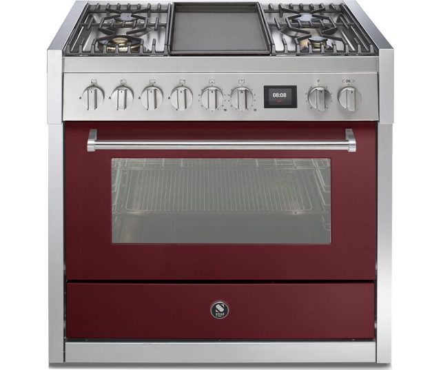 STEEL GENESI GQ9S-4T BR fornuis - 90 cm breed